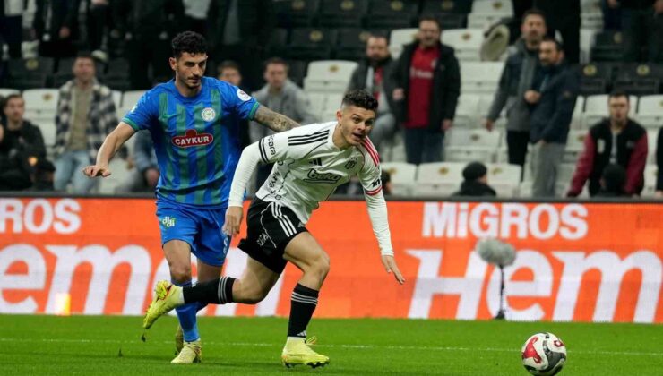 Trendyol Süper Lig: Beşiktaş: 0 – Çaykur Rizespor: 0 (Maç devam ediyor)