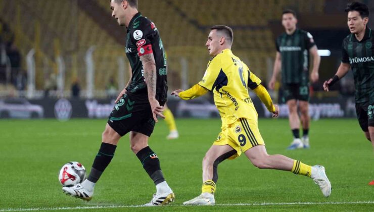 Trendyol Süper Lig: Fenerbahçe: 0 – Konyaspor: 0 (Maç devam ediyor)