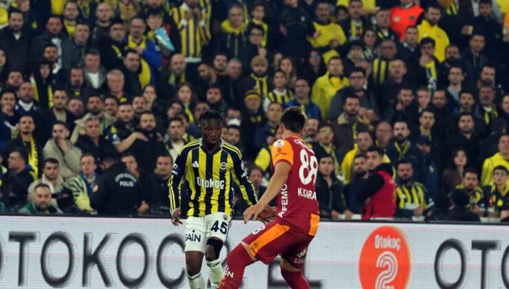 Trendyol Süper Lig: Fenerbahçe: 1 – Galatasaray: 1 (Maç sonucu)