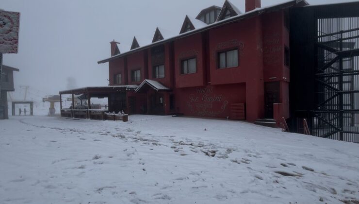 Uludağ’da kar var oteller kapalı