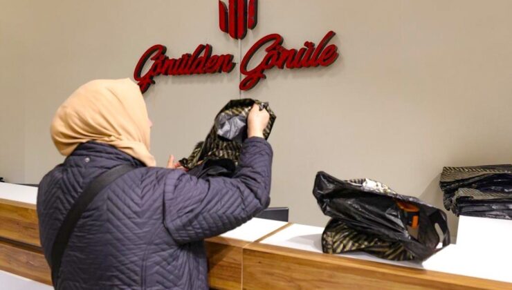 Ümraniye’de sosyal dayanışmanın güçlü adresi: “Gönülden Gönüle Giyim Mağazası”