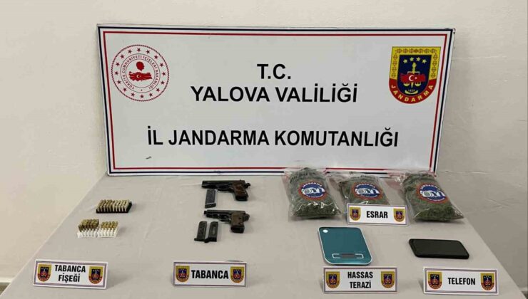 Yalova’da uyuşturucu operasyonunda 1 tutuklama