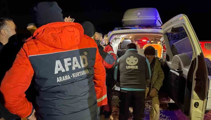 Yaylada kaybolduktan saatler sonra bulunmuşlardı: O anlar cep telefonu kamerasına yansıdı