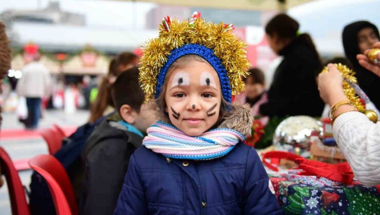 Yeni Yıl Festivali Osmangazi Meydanı’nda yoğun ilgi görüyor