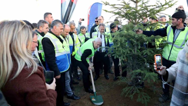 Yeniden yeşil Bursa için 15 bin nefes