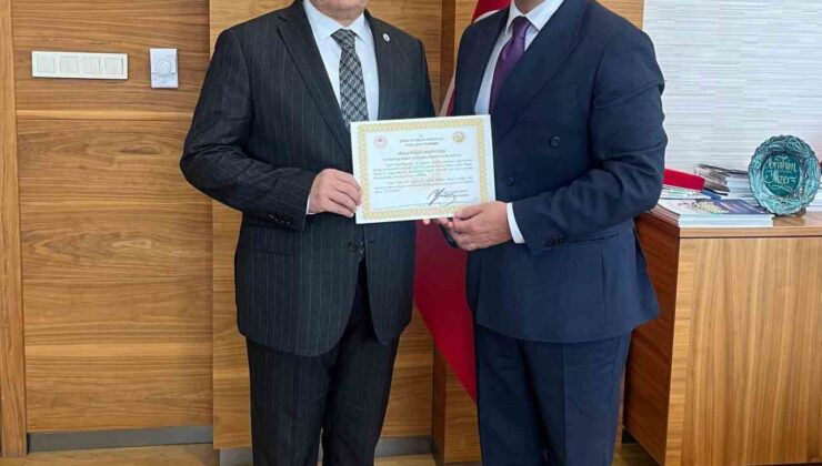 Yeniköy Kemerköy Enerji’ye 4 milyon fidan için takdir belgesi