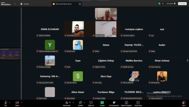 Yıldırım’da çocuk sağlığı masaya yatırıldı