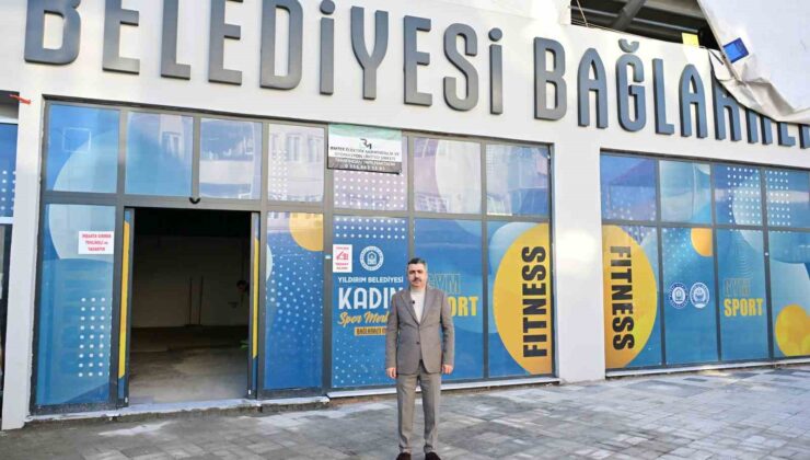 Yıldırımlı kadınlara yeni spor merkezi