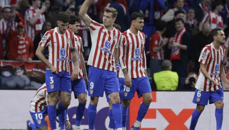Atletico Madrid, Şampiyonlar Ligi’nde son 16 turuna yükseldi