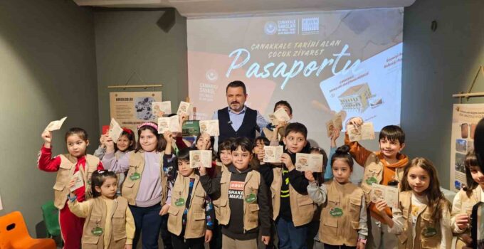 Çanakkale Tarihi Alan’da Çocuk Ziyaret Pasaportu projesi hayata geçirildi