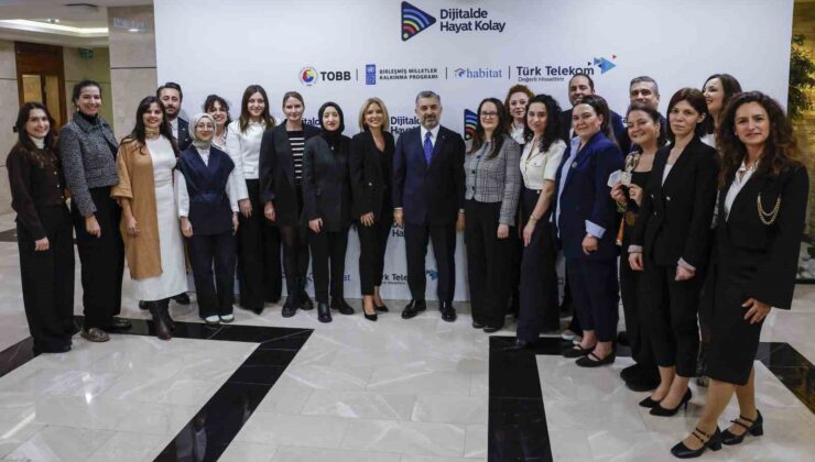 ‘Dijitalde Hayat Kolay’ projesi kapsamında 50 bin kadına ulaşıldı