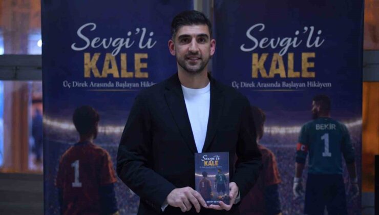 İnegölspor’un kalecisi Bekir Sevgi’nin “Sevgi’li kale” isimli kitabının lansmanı yapıldı