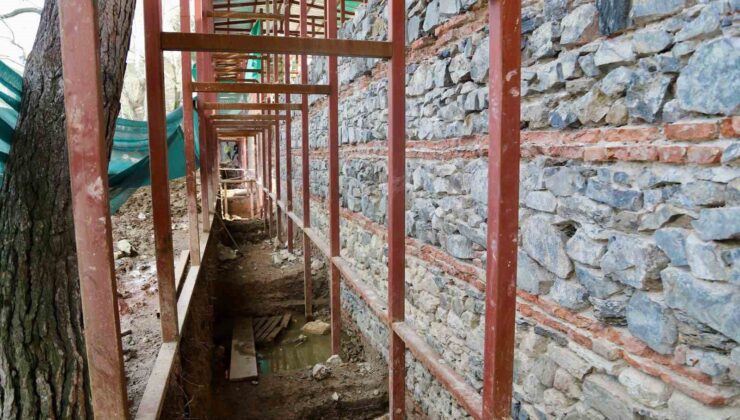 Sadabad Sarayı’nda restorasyon çalışmaları tüm hızıyla sürüyor