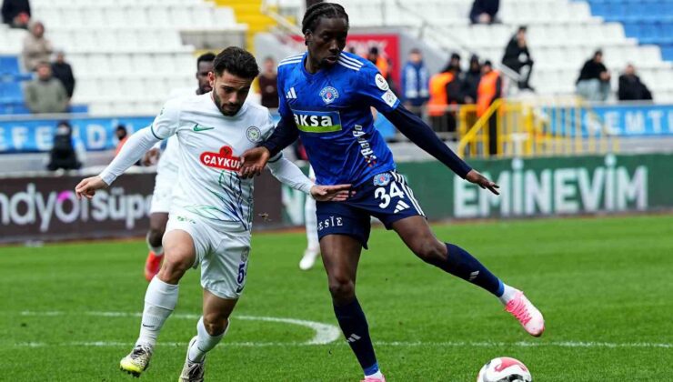 Trendyol Süper Lig: Kasımpaşa: 0 – Çaykur Rizespor: 0 (Maç devam ediyor)