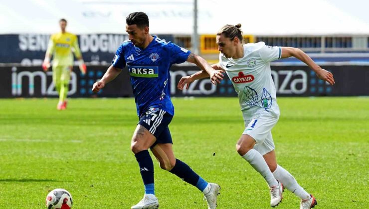 Trendyol Süper Lig: Kasımpaşa: 0 – Çaykur Rizespor: 3 (Maç sonucu)