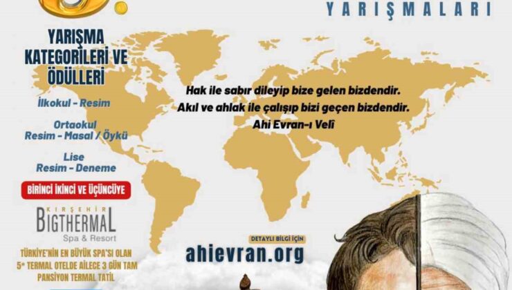 Uluslararası Ahilik ve Ahi Evran Yarışmalarına başvurular başladı