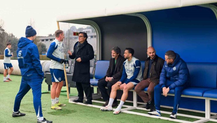 Vincenzo Montella, İtalyan ekibi Inter’in konuğu oldu