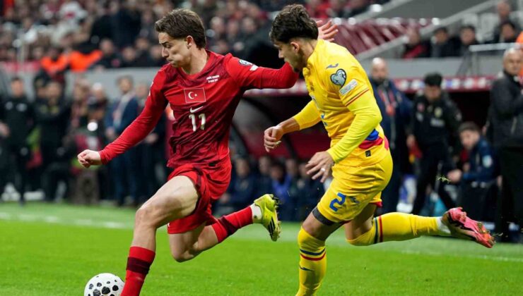 2026 FIFA Dünya Kupası play-off yarı final: Türkiye: 0 – Romanya: 0 (İlk yarı)