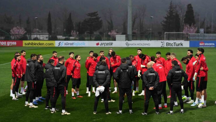 A Milli Futbol Takımı, Romanya maçı hazırlıklarını sürdürdü