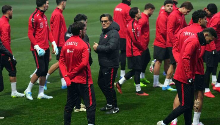 A Milli Futbol Takımı, Romanya maçının hazırlıklarını sürdürdü