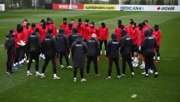 A Milli Takım, Kosova yolculuğu öncesi Riva’da çalıştı