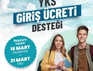 Ataşehir Belediyesi’nden öğrencilere YKS başvuru ücret desteği