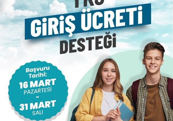Ataşehir Belediyesi’nden öğrencilere YKS başvuru ücret desteği