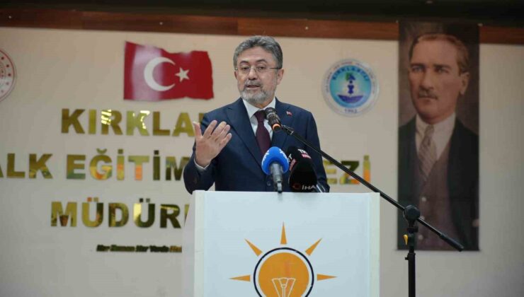 Bakan Yumaklı: “Savaşın hiçbir türünü tasvip etmiyoruz”