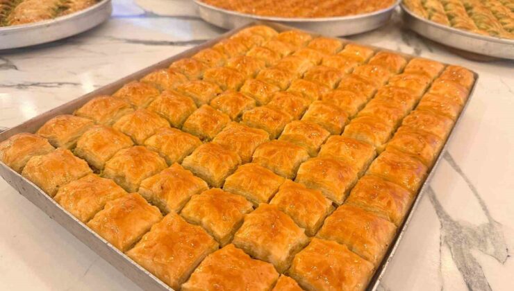 Baklavada bayram hareketliliği: Satışlar katlandı, fiyatlar yükseldi