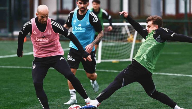 Beşiktaş, Fenerbahçe maçı hazırlıklarını sürdürdü