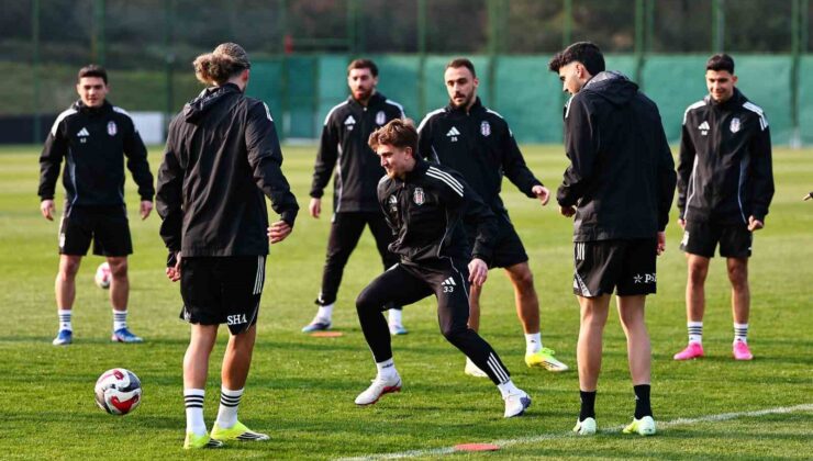 Beşiktaş, Galatasaray maçı hazırlıklarını tamamladı