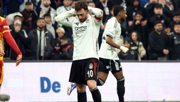 Beşiktaş’ın evindeki yenilgisizlik serisi bitti