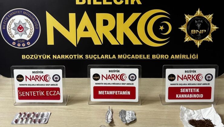 Bilecik’te uyuşturucu operasyonu: 3 şüpheli yakalandı
