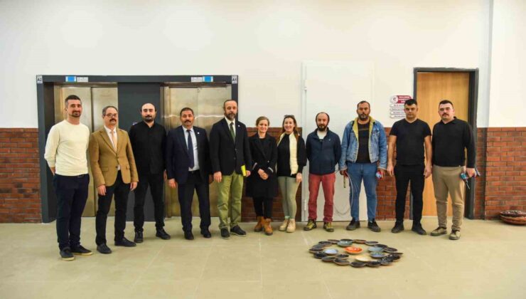 BŞEÜ yemekhanesine sanatsal dokunuş