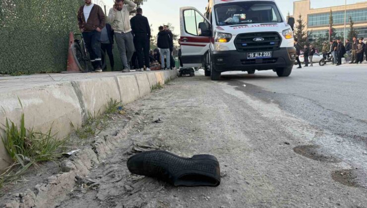 Bursa’da iftara dakikalar kala feci kaza: 1 ölü