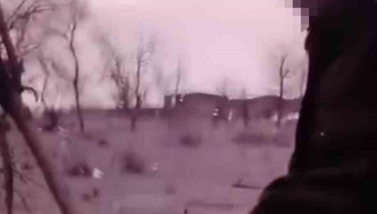 Bursa’da maganda dehşeti kamerada