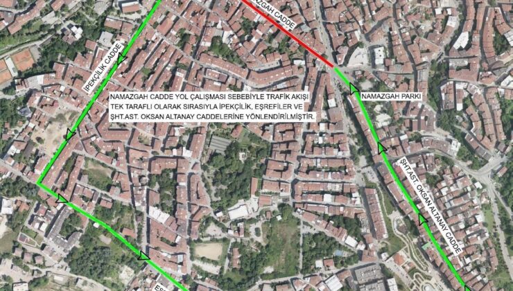 Bursa’da trafik düzenlemesi