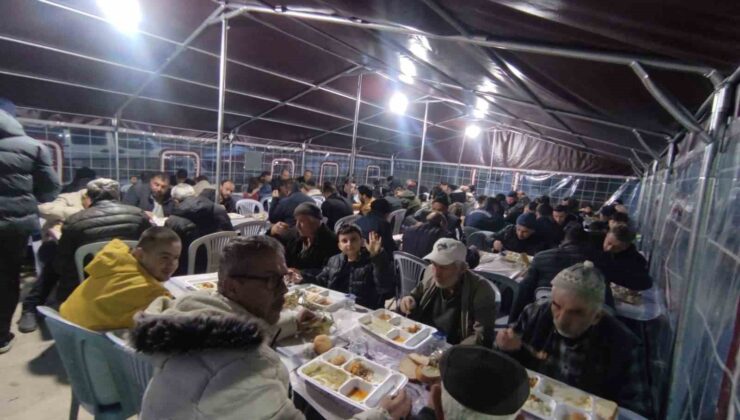 Bursa’nın dağ ilçesinde büyük ramazan dayanışması