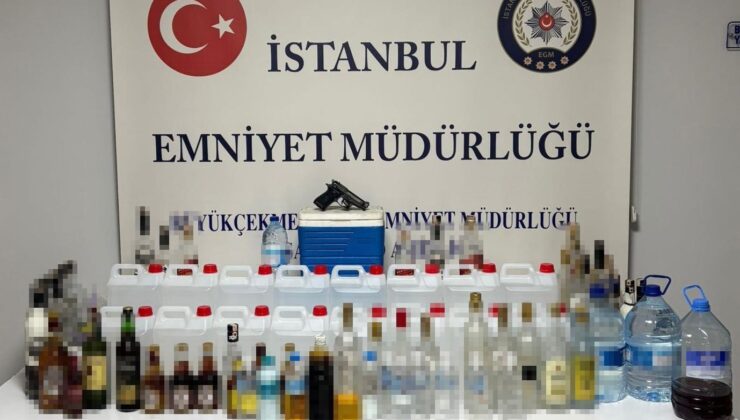 Büyükçekmece’de sahte alkol zehirledi