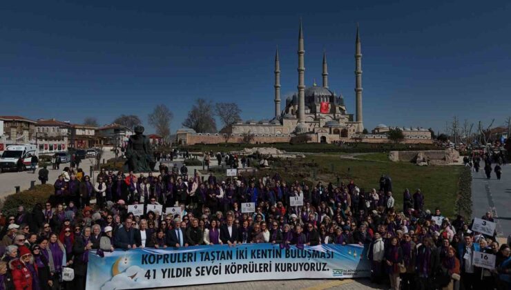 Büyükçekmeceli kadınlar geleneksel Ramazan gezisinde Edirne’de buluştu