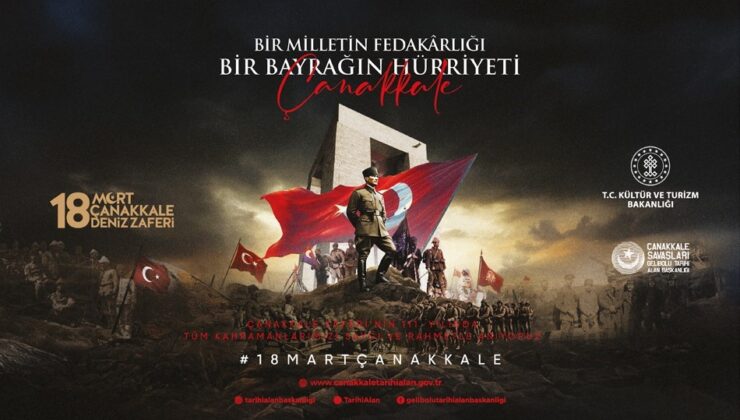 Çanakkale Deniz Zaferi “Bir Milletin Fedakarlığı, Bir Bayrağın Hürriyeti” temasıyla anılacak