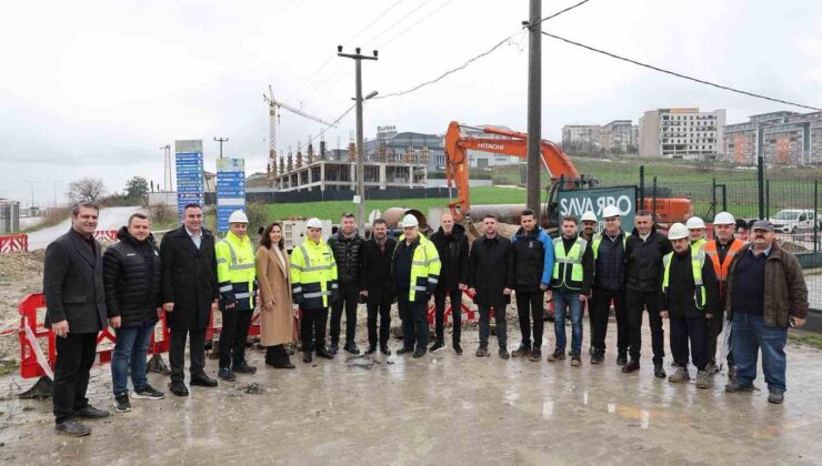 Çınarcık suyu Görükle ve Mudanya’ya taşınıyor