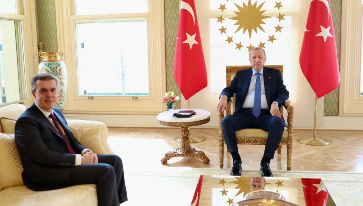 Cumhurbaşkanı Erdoğan, İhlas Holding Yönetim Kurulu Başkanı Ören’i kabul etti