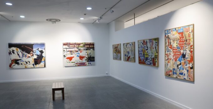 “DUVARLAR” sergisi Küçükçekmece’de sanatseverlerle buluştu