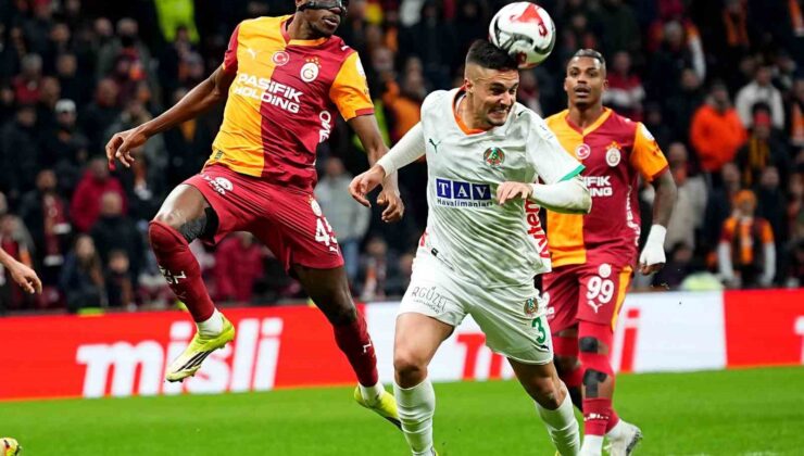 Galatasaray kupada Alanyaspor deplasmanında