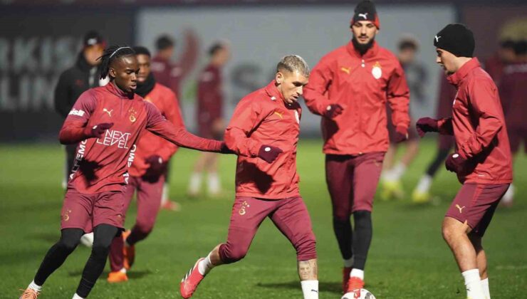 Galatasaray’da Trabzonspor maçı hazırlıkları başladı