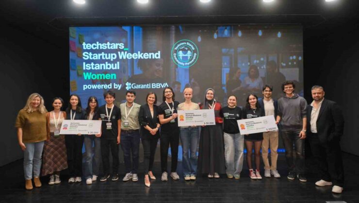 Garanti BBVA ana desteğiyle düzenlenen Techstars Startup Weekend Women İstanbul gerçekleşti