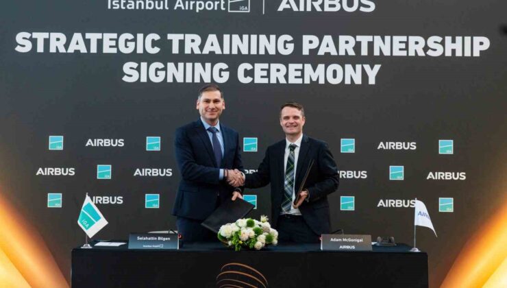 İGA İstanbul Havalimanı ve Airbus eğitim ortağı oldu