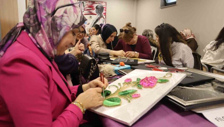 Kartal’da 8 Mart dayanışması: Emekçi kadınlar atölyelerde buluştu