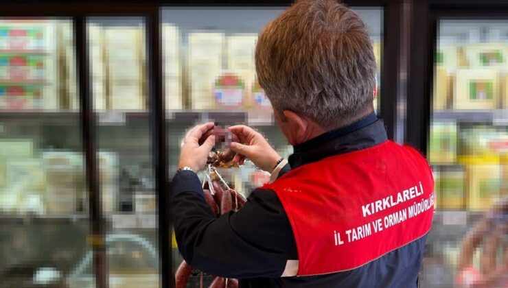Kırklareli’nde marketlerde fiyat ve gıda denetimi